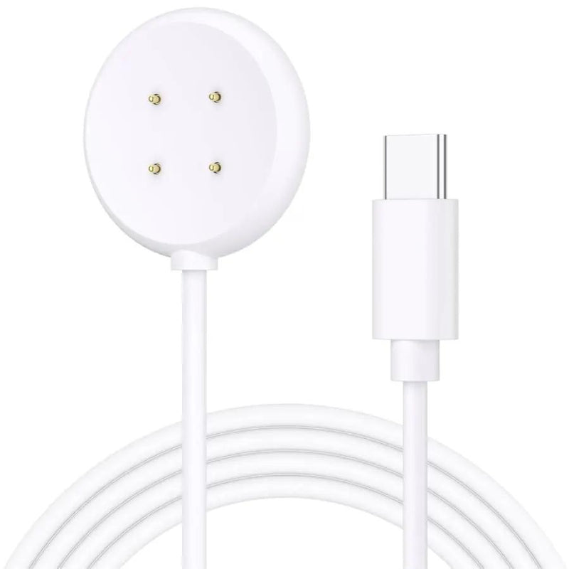 USB-C Magnetic Charger Cable for Google Pixel Watch 2 / Pixel Watch 3 (White) 1m