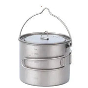 Folding Thickened Camping Pot with Two Handles – view 4