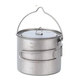 Folding Thickened Camping Pot with Two Handles – view 4