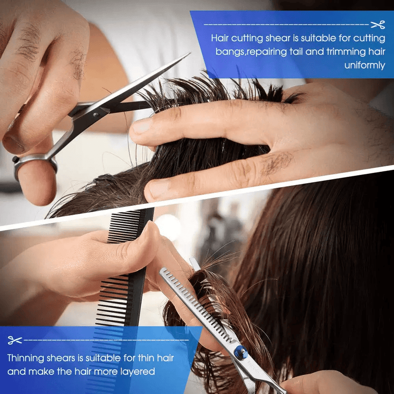 salelink.co.nz Unbranded Hair Cutting Scissors Kit Hair Cutting Scissors Kit | Action Outdoors NZ