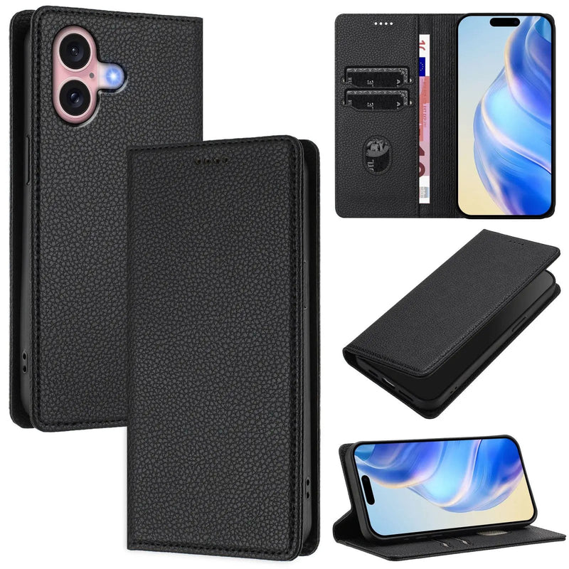iPhone 16 Case - Wallet Leather Slim (PR8960) – view 1
