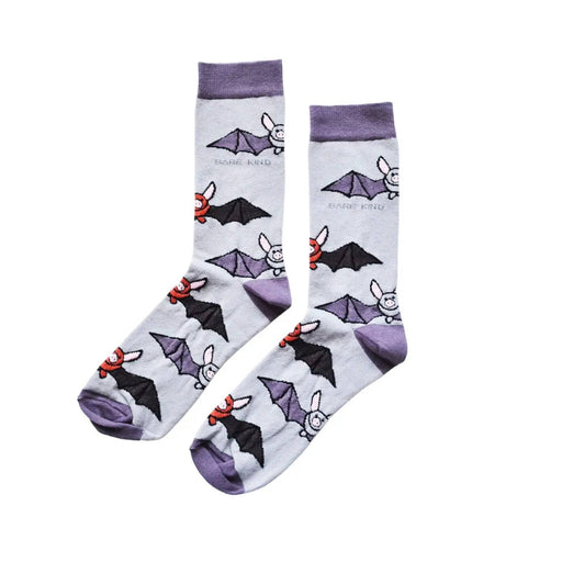 Barekind NZ Socks Save the Bats Bamboo Socks Save the Bats Bamboo Socks