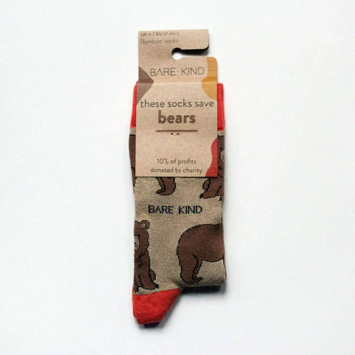 Barekind NZ Socks Save the Bears Bamboo Socks Save the Bears Bamboo Socks