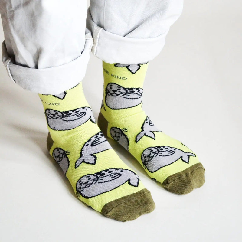 Barekind NZ Socks Save the Seals Bamboo Socks Save the Seals Bamboo Socks