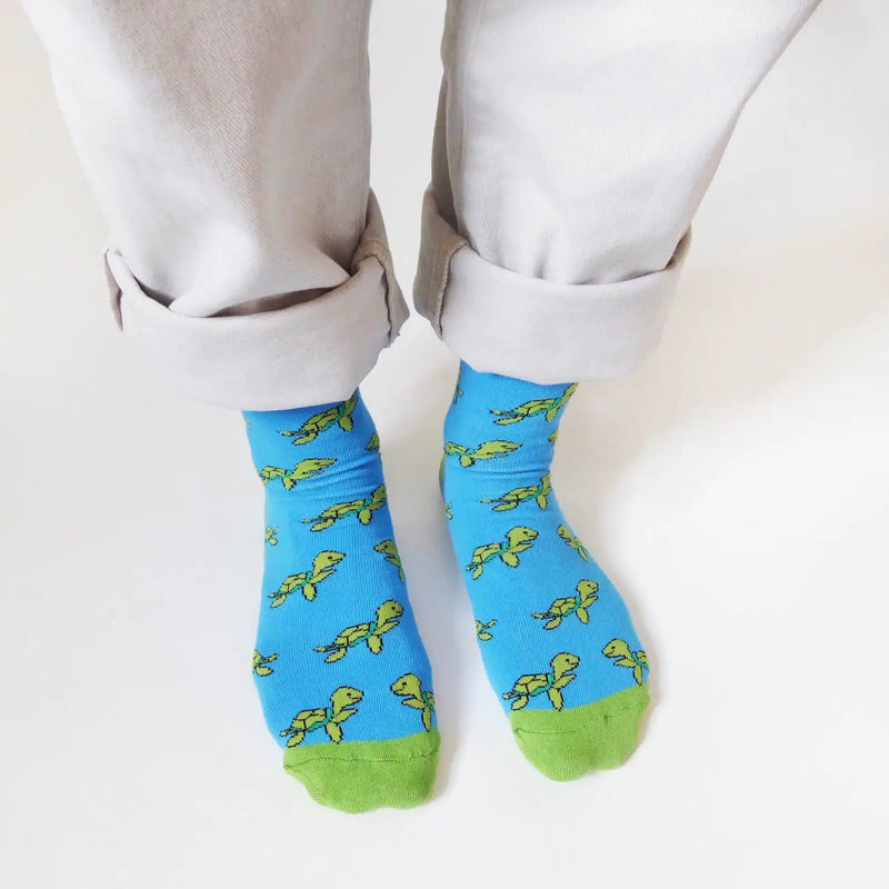 Barekind NZ Socks Save the Turtles Bamboo Socks Save the Turtles Bamboo Socks