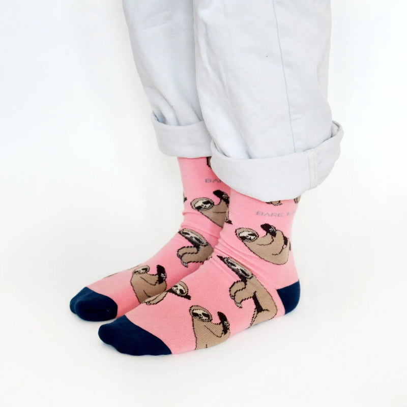 Barekind NZ Socks Save the Sloths Bamboo Socks Save the Sloths Bamboo Socks