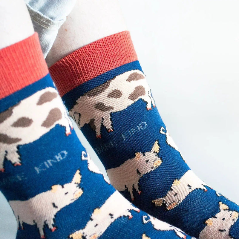 Barekind NZ Socks Save the Pigs Bamboo Socks Save the Pigs Bamboo Socks
