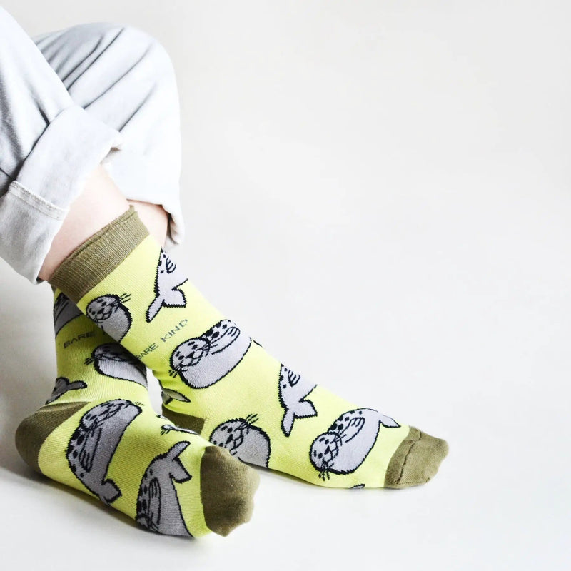 Barekind NZ Socks Save the Seals Bamboo Socks Save the Seals Bamboo Socks