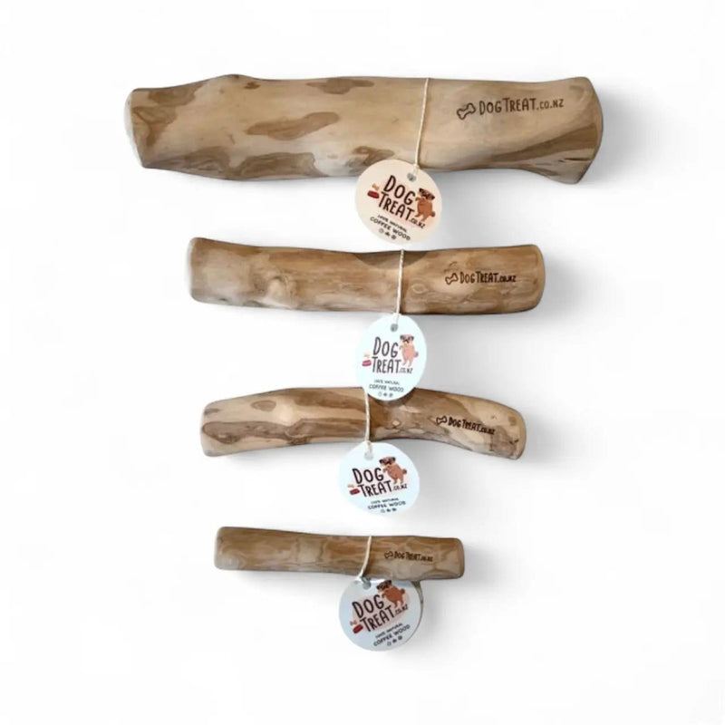 DogTreatNZ Coffee Wood Chews For Dogs Natural Dental Tooth Cleaning Treats Coffee Wood Dog Chews Natural Dental Treats