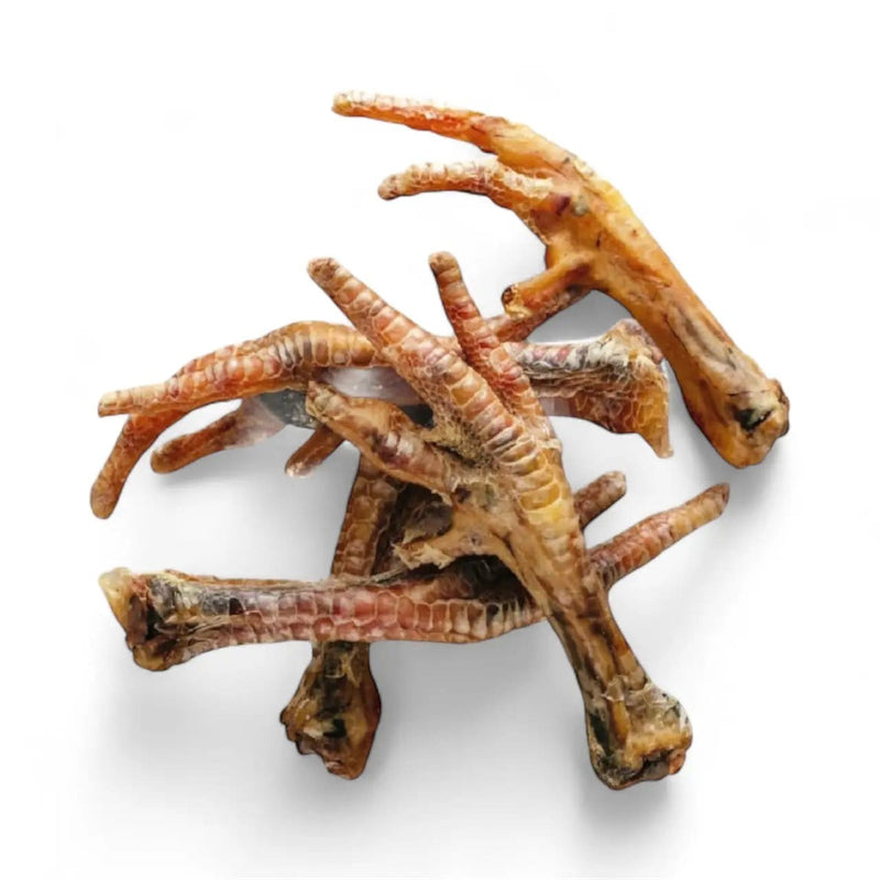 DogTreatNZ Dehydrated Chicken Feet Dog Treats For Healthy Teeth And Gums Dehydrated Chicken Feet Dog Treats For Healthy Teeth