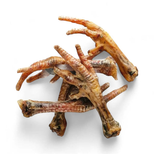 DogTreatNZ Dehydrated Chicken Feet Dog Treats For Healthy Teeth And Gums Dehydrated Chicken Feet Dog Treats For Healthy Teeth