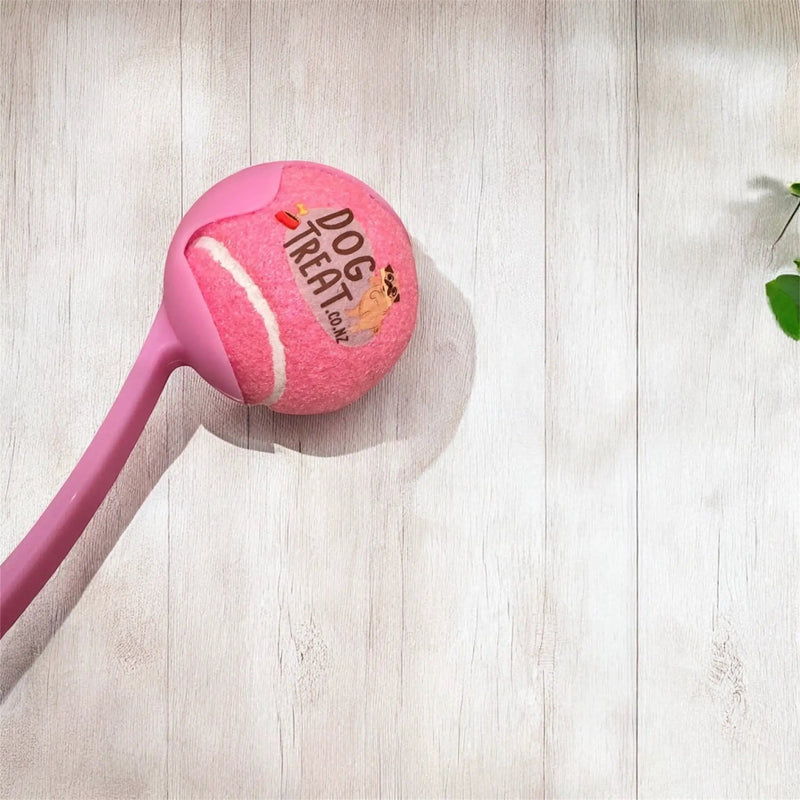 DogTreatNZ Dog Tennis Ball Launcher For Dogs With Long Throw Fun Toy Dog Tennis Ball Launcher For Long Throw Fun