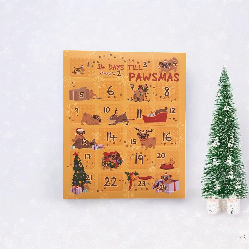 DogTreatNZ Dog Treat Advent Calendar For Christmas Countdown With All Natural NZ Treats Dog Treat Advent Calendar NZ Christmas Countdown