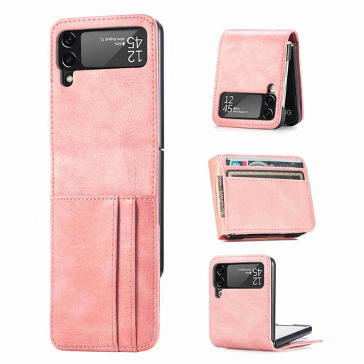 salelink.co.nz Unbranded Samsung Z Flip 4 Case Samsung Z Flip 4 Case - Wallet Leather Flip | Action Outdoors NZ