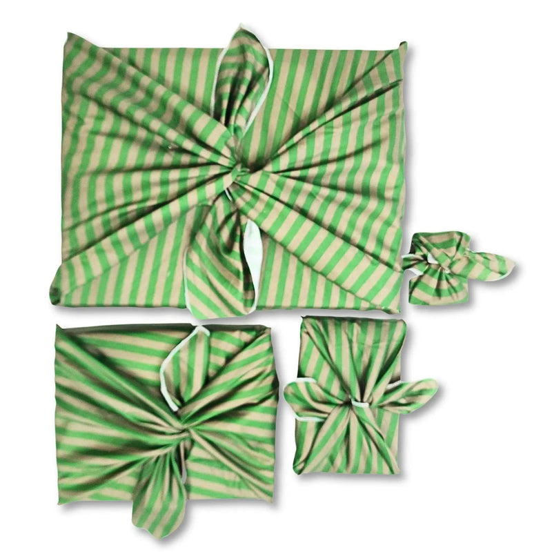 Pooches Stripey - 4 Furoshiki Gift Wraps – view 4