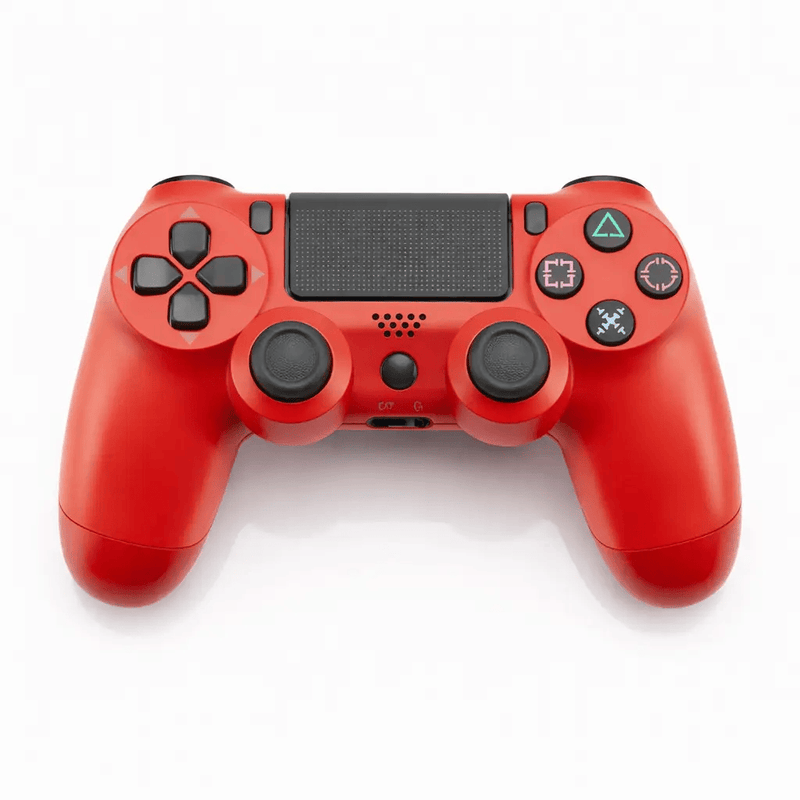 techplus PS4 Controller - Red PS4 Pro Compatible Wireless Controller Red Budget