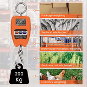 Crane Scale Weighing Digital Industrial Hanging Scale 200Kg – view 4