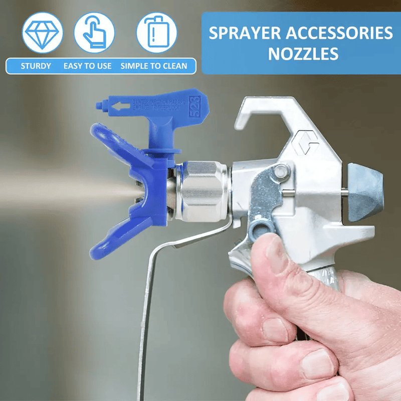 salelink.co.nz Unbranded 6pcs Airless Paint Sprayer Tips 6pcs Airless Paint Sprayer Tips | Action Outdoors NZ