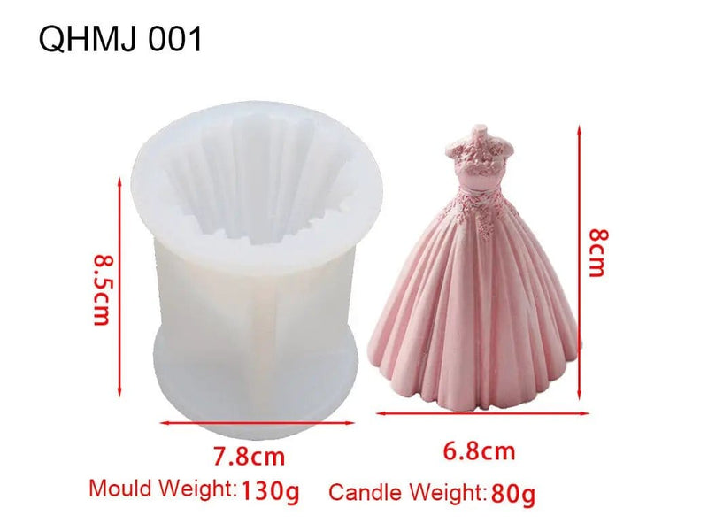 Resin Art NZ Moulds Epoxy Resin Candle Moulds - 03 Epoxy Resin Candle Moulds - 03 | NZ