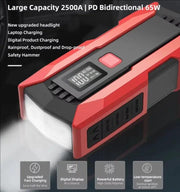 salelink.co.nz Unbranded 20000mAh Car Jump Starter Fast Charging 20000mAh Car Jump Starter Two Way 65W PD Fast Charge