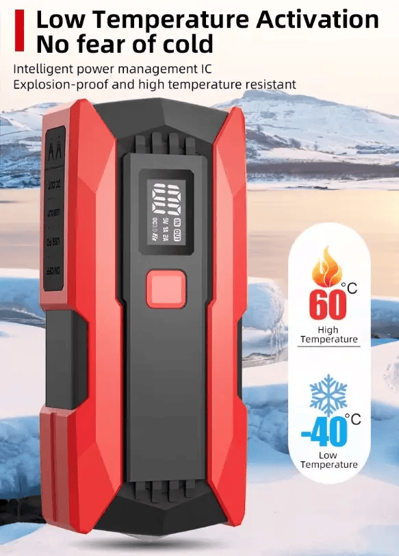 salelink.co.nz Unbranded 20000mAh Car Jump Starter Fast Charging 20000mAh Car Jump Starter Two Way 65W PD Fast Charge