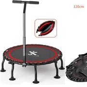 48'' Foldable Trampoline Rebounder with Adjustable Handle – view 1