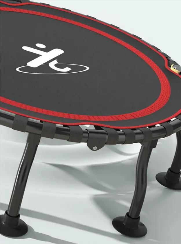 48'' Foldable Trampoline Rebounder with Adjustable Handle – view 6