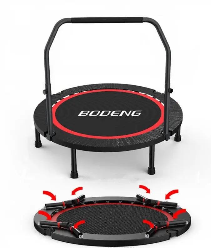 40'' Foldable Trampoline Rebounder with Handle – view 2