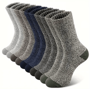 salelink.co.nz Unbranded 5 Pair Merino Wool Socks for Men Thick 5 Pair Merino Wool Socks for Men Thick | Action Outdoors NZ