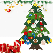 salelink.co.nz Unbranded DIY Felt Christmas Tree Set DIY Felt Christmas Tree Set (PR5126 (3)) | Action Outdoors NZ