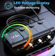 PD Fast Charging Car Lighter Adapter Splitter Cigarette Lighter Socket – view 4
