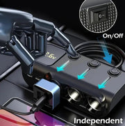 PD Fast Charging Car Lighter Adapter Splitter Cigarette Lighter Socket – view 6