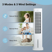 salelink.co.nz Midea Midea Tower Fan Cooler Remote Control 4.8L Water Tank Midea Tower Fan With 5L Water Tank Remote Control