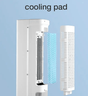 salelink.co.nz Midea Midea Tower Fan Cooler Remote Control 4.8L Water Tank Midea Tower Fan With 5L Water Tank Remote Control