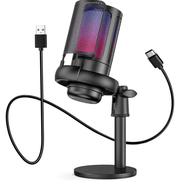 Gaming Microphone, USB PC Mic for Podcasts Videos, Streaming – view 1