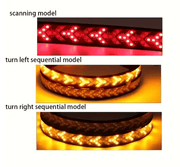 LED Tailgate Light Bar Strip 12V Flexible Switchback Red Amber Turn Signal Light – view 5