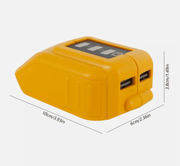 Dewalt DCB090 USB Charger Adapter Two USB Ports LiIon Power Bank – view 4