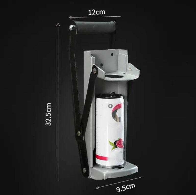 salelink.co.nz Unbranded Can Crusher Smasher Wall Mounted Can Crusher 16oz Aluminium Smasher