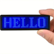 salelink.co.nz Unbranded LED Name Badge Tag - Blue LED Name Badge Tag - Blue | Action Outdoors NZ