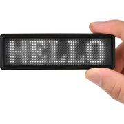 salelink.co.nz Unbranded LED Name Badge Tag - White LED Name Badge Tag - White | Action Outdoors NZ