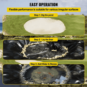 salelink.co.nz Unbranded Pond Liner 4.6x6m 0.5mm LDPE Pond Liner 4.6x6m 0.5mm LDPE | Action Outdoors NZ