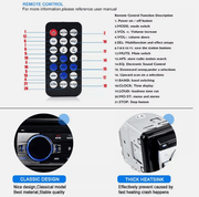 Car Stereo 1Din Bluetooth FM USB MP3 Player In Dash Head Unit – view 6