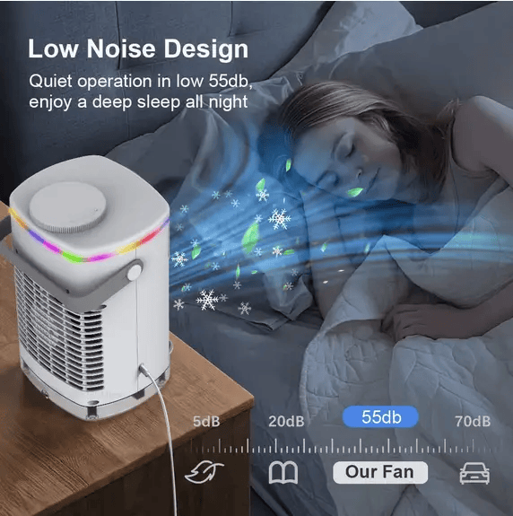 salelink.co.nz Unbranded Portable Mini Air Cooler Portable Mini Air Cooler | Action Outdoors NZ