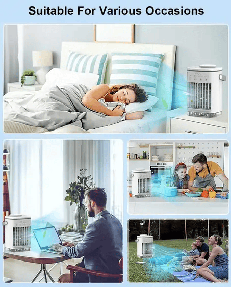 salelink.co.nz Unbranded Portable Mini Air Cooler Portable Mini Air Cooler | Action Outdoors NZ