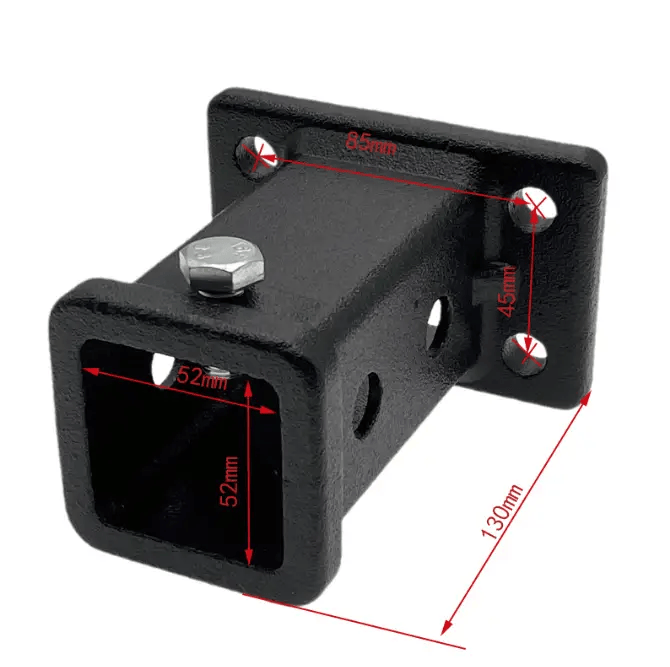 2 Inch Long Trailer Hitch Receiver Tube Boat Tow Hitch 4WD 1300kg+ – view 4