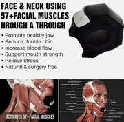 salelink.co.nz Unbranded BLACK Face Exerciser Ball Neck Toner BLACK Face Exerciser Ball Neck Toner | Action Outdoors NZ