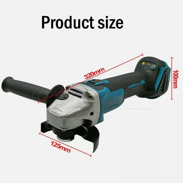 Brushless Angle Grinder Fits Makita Battery 18V – view 8