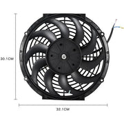 salelink.co.nz Unbranded 12'' Radiator Cooling Fan 12'' Radiator Cooling Fan | Action Outdoors NZ
