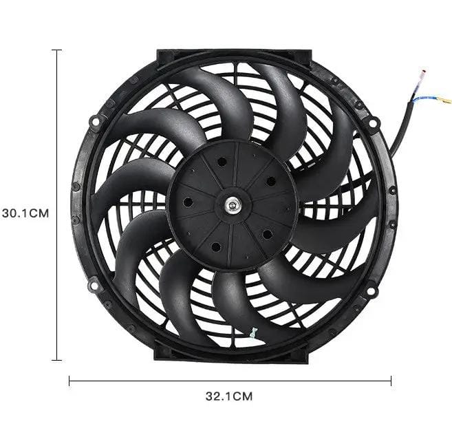 salelink.co.nz Unbranded 12'' Radiator Cooling Fan 12'' Radiator Cooling Fan | Action Outdoors NZ