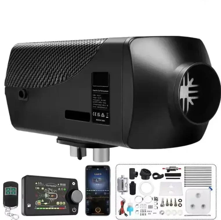 salelink.co.nz Unbranded 12V 2KW Diesel Air Heater Bluetooth App 12V 2KW Diesel Air Heater Bluetooth App | Action Outdoors NZ